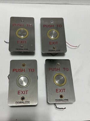 Rosslare Security EX-06 Access Control Exit Button 4 PACK -All Tested & Function