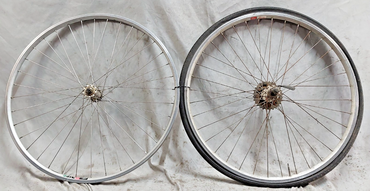 StaTru/Alexrims RP15F 700c Road Bike Wheel Set 6S Freewheel OLW130