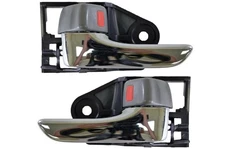 fits 2004 to 2008 Solara Coupe Interior Door Handle Left Right Front Chrome Gray