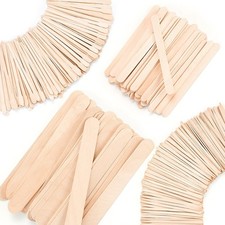 EWVVSS 4 Style 500 Pcs Waxing Sticks Assorted Wax Applicator Sticks For Body ...