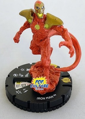 HEROCLIX Venom 042 IRON MAN Super Rare SR  IN HAND
