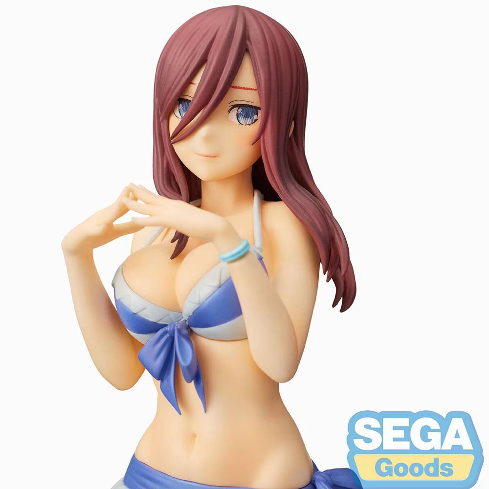 Figurine Miku Nakano SPM embellit votre bureau de fan des Quintuplés