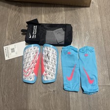 Nike Mercurial Lite Superlock Blue Shin Guards DV1770-100 Men  s Sz: Large