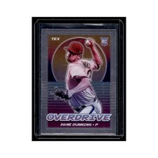 Dane Dunning 2021 Panini Chronicles Overdrive #16 Texas Rangers Baseball Card NM