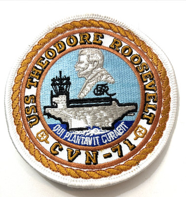 US Navy USS Theodore Roosevelt CVN-71 Patch 4''-