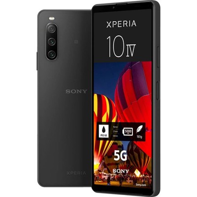 Sony XPERIA 10 IV 128 GB Black Dual SIM Smartphone Handy Mobiltelefon
