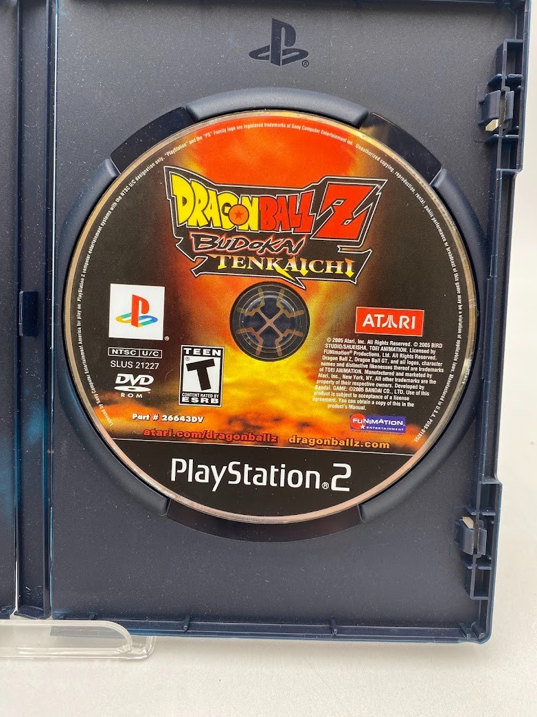 Dragon Ball Z Budokai 2 Sur PS2 – Version Française, Jeu D'occasion