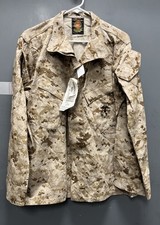 NWT, USMC BLOUSE DESERT MARPAT UNIFORM COAT, MEDIUM /SHORT, 27/139