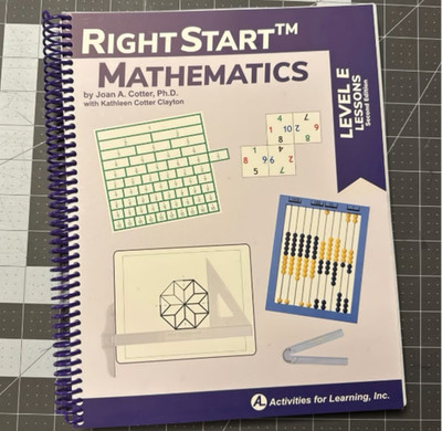 RightStart Math Level E Lessons Book 2nd Edition