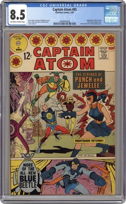 Captain Atom # 85 Cgc 8.5 1967 4369943008