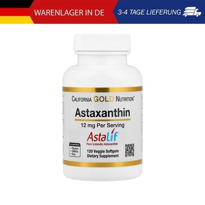 California Gold Nutrition, Astaxanthin, Astalif  Pure Icelandic, Astaxanthin, As