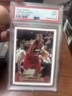 2003-04 Topps Draft Pick LeBron James Gold Foil Rookie Card PSA Mnt 9