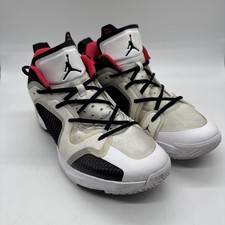 Nike Air Jordan 37 XXXVII Low Men's Shoes Size 10.5 White Black Red DQ4122