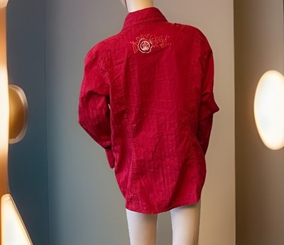Cecil Damen Rote Bluse Hemd Rot Gr. L 100% Baumwolle CECIL