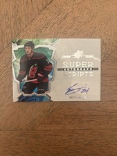 2022 Upper Deck SPX Hockey Seth Jarvis Superscipts Auto