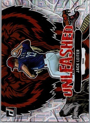 2023 Donruss #U6 Jack Leiter Unleashed Vector