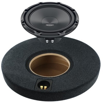 Auto 16'' Reserverad Bass Gehäuse MDF + 25cm Subwoofer Hertz CS250 S2 VW Ford ua.