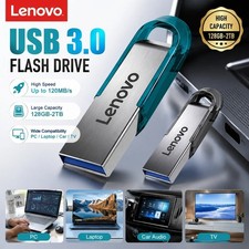 Lenovo 2TB USB 3.0 Flash Drive Metal Pendrive High Speed Data Storage