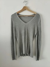 Per Una graue Strickjacke Oberteil Gr. 12 Top...