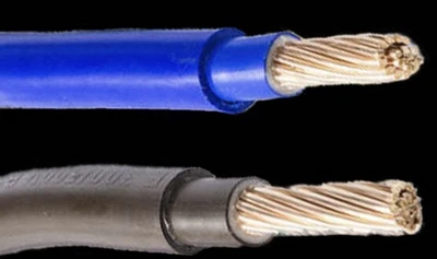 PAMUKKALE METER TAILS 6181Y BROWN OR BLUE DOUBLE INSULATED 25mm PVC CABLE CUT TO ORDER