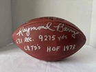 Raymond Berry Autographed Duke Football With Multiple Inscriptions ￼