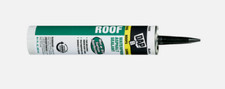 DAP Low Luster BLACK Asphalt Coating ROOF Sealant Waterproof 10.1 oz. 18268