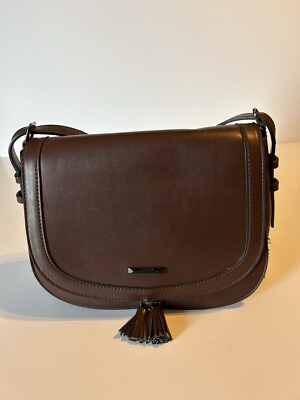 Ecosusi Crossbody Messenger Shoulder Purse Leather Brown 