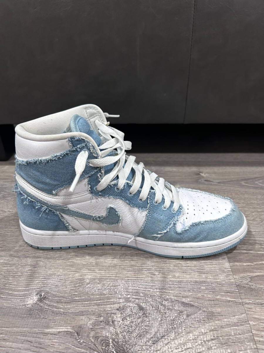 Size 10.5 Womens/Size9.5/10 Mens - Jordan 1 High OG Denim 2022 | eBay