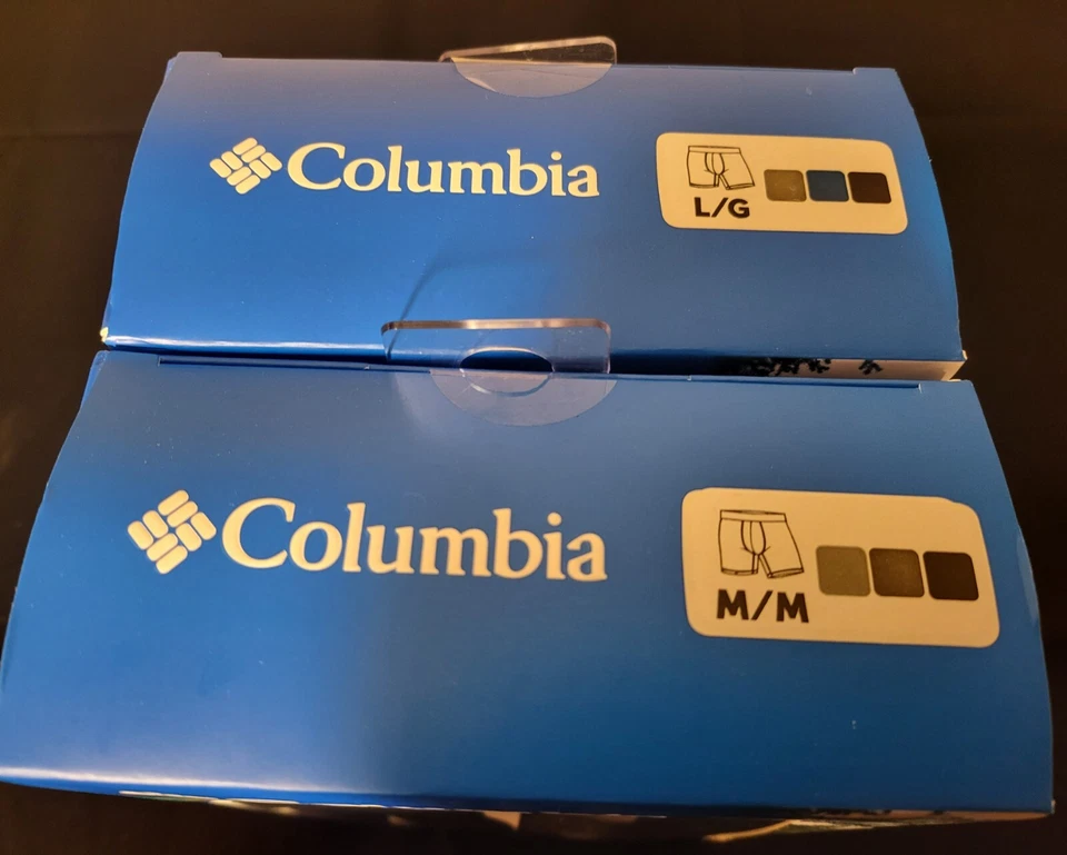6 pairs Columbia Sportswear Mesh Boxer Briefs - NEW - Image 3 of 3