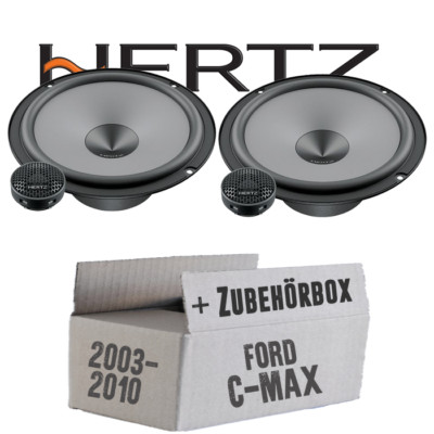 Hertz Lautsprecher für Ford C-Max Boxen Front Komposystem Set Auto KFZ Tür vorne