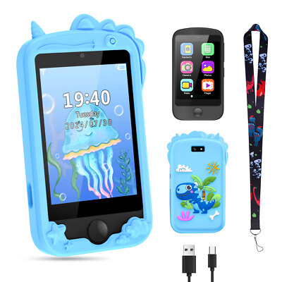 Kids Smart Phone Touchscreen Smartwatch Phone Boys Girls Educational Toys Phone