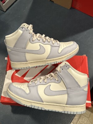 Size 8.5W - Women's Nike Dunk High Football Grey Pale Ivory DD1869