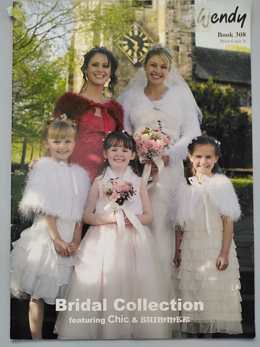 BRIDAL COLLECTION, 6 Designs for Bride/Bridesmaids - WENDY Knitting Book  308 | eBay