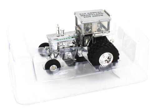 2021 SpecCast 1:64 OLIVER Model 1855 Tractor w/CAB SILVER CHROME *HEARTLAND SHOW - Picture 2 of 2