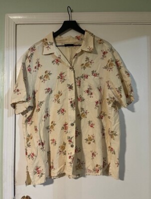 Vintage Rue du Four Women s Linen Cottagecore Set Plus Size 2X