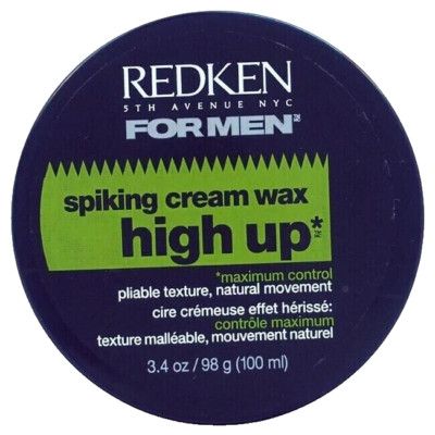Redken for Men Spiking Cream Wax High Up 3.4 OZ ~ NEW