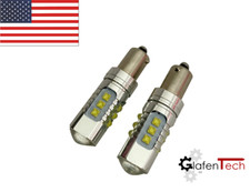 2x H21w Bay9s 433d Led 50w Cree Car Bulbs White Fit Alfa Audi Bmw Saab