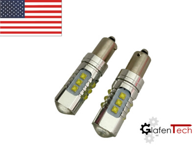 2x H21W BAY9s 433D LED 50W CREE Car Bulbs WHITE fit ALFA AUDI BMW SAAB