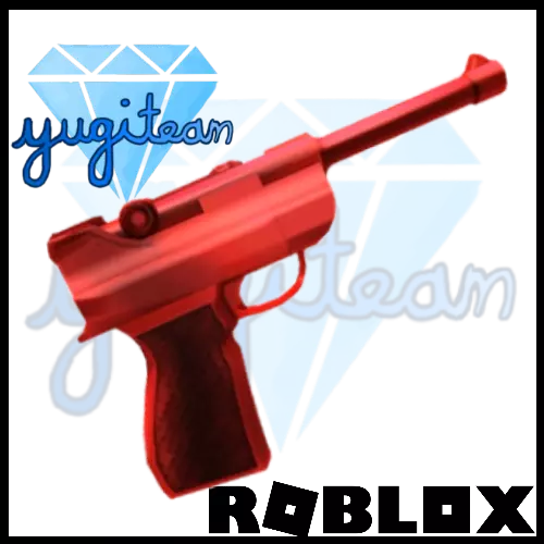 Roblox Murder Mystery 2 MM2 Red Luger Godly Knife and Guns