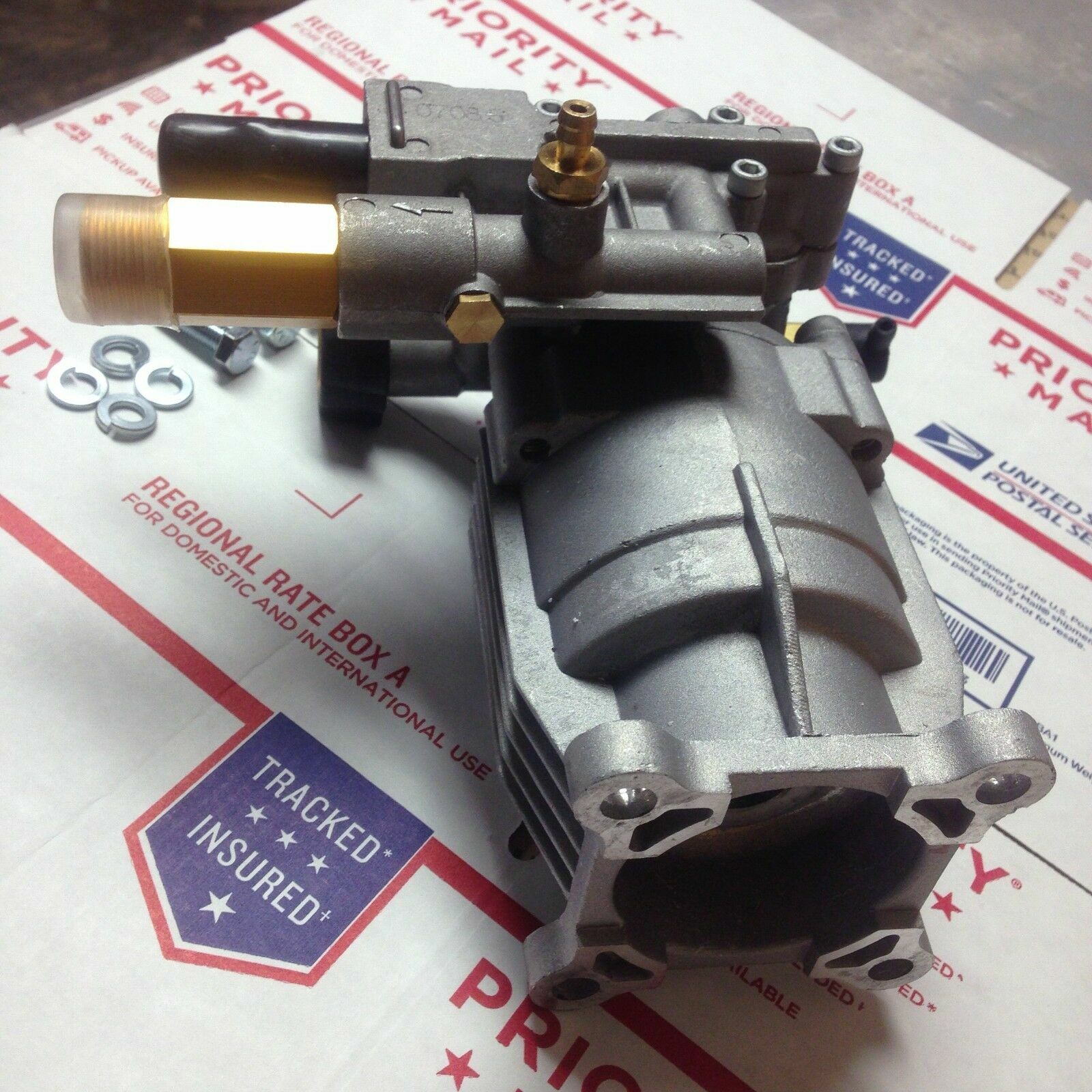 New Replacement Pressure Washer Pump For Homelite - 2700 PSI, 3/4" Horizontal Shaft, Fits Models HL252300, UT80522, PS80522 & More