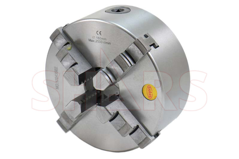  6" 4 Jaw Self Centering Lathe Chuck with 2 Sets Jaw + .003" TIR Certificate L[