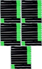 50 x Hook and Loop Cable Ties 500 x 50mm Neon Green Cable Hook and Loop Cable Hook and Loop Hook and Loop