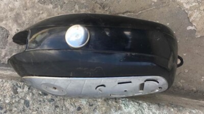 HONDA CB450 Black Bomber Gas Fuel Tank Black — Used Very Solid