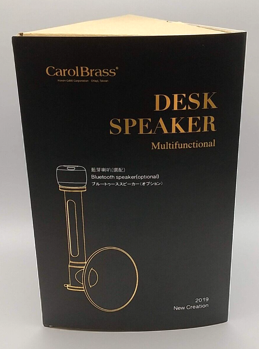 CarolBrass Desk Trumpet ブルートゥーススピーカー付 キャロル