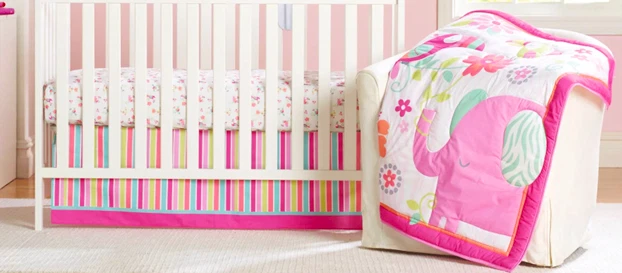 Garanimals Tropical Tales Collection 3 piece baby bedding set-NEW