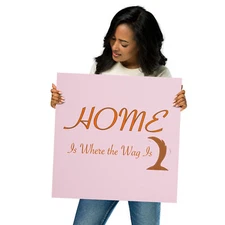 "Home Is Where the Wag Is" Poster Dogs Puppies Animals Pets