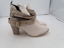 Women's Multi Strap Ankle Boots Zip Up Booties W/ Buckles size 7, 8, 8.5, 9, 10 