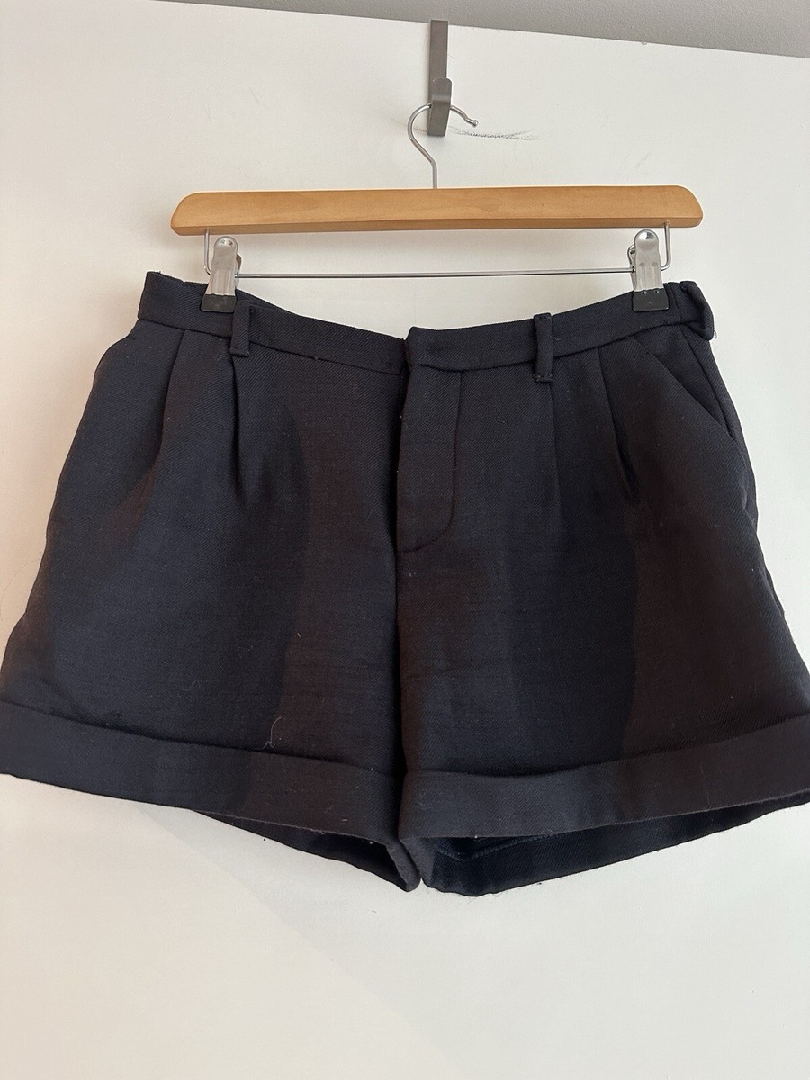 ミュウミュウ Miu Miu Virgin Wool Shorts Miu Miu Wool Shorts Navy Wool M | eBay