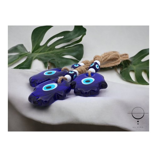 Hamsa Hand Evil Eye Protection Wall or Door Hanging Home Decoration/Ornament - Picture 4 of 5
