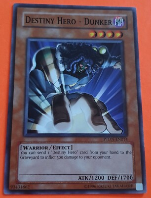 Destiny Hero-Dunker - Common - PTDN-EN014 - YGO